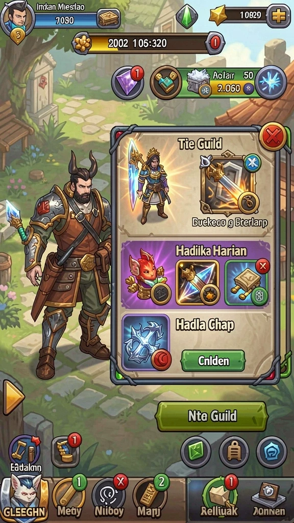 Screenshot menunjukkan peta baru yang penuh tantangan.