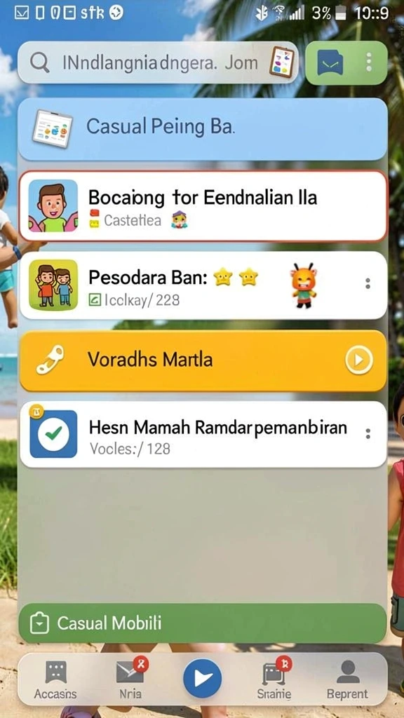 Tampilan menarik dan mudah dinavigasi.