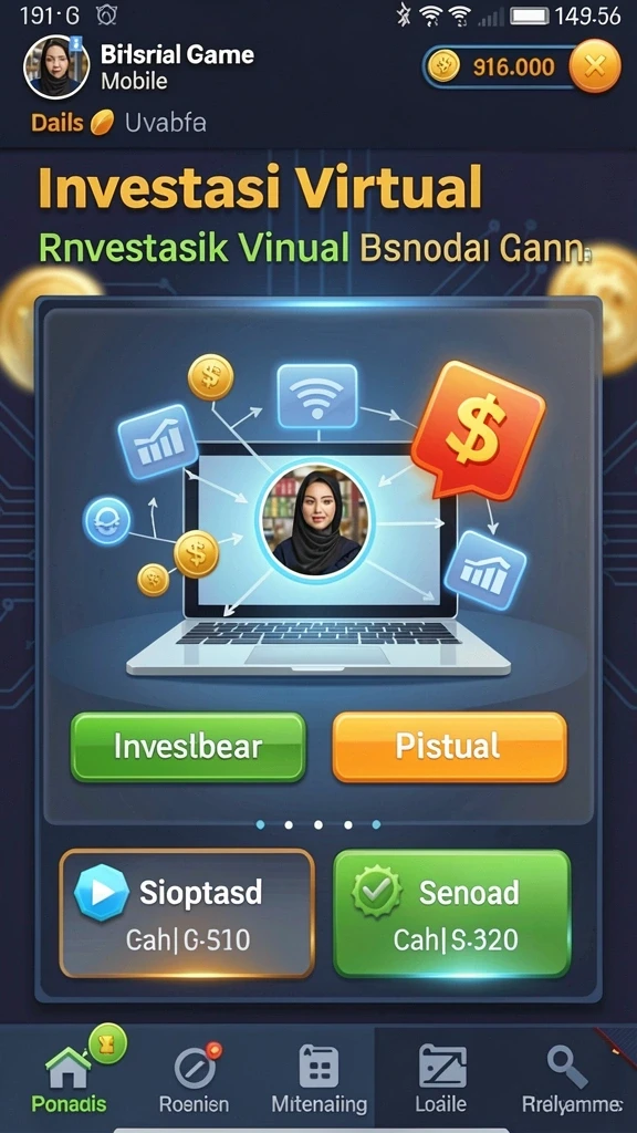 Pengalaman bermain yang seru dengan banyak fitur bonus.