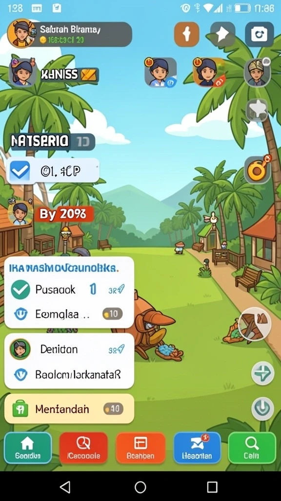 Gambaran tentang hadiah dalam event yang menarik.