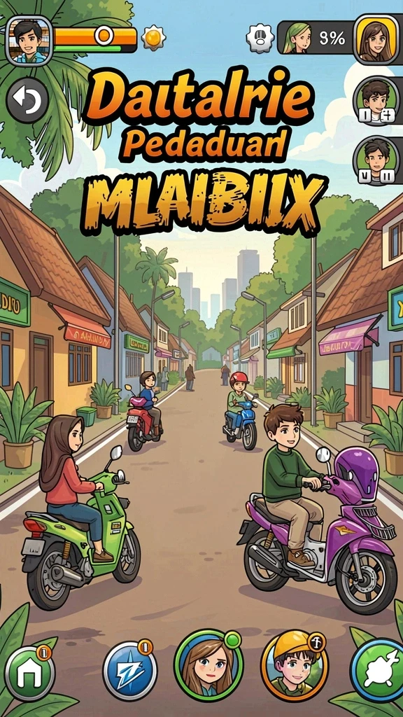 Gambaran karakter baru yang siap bertarung.