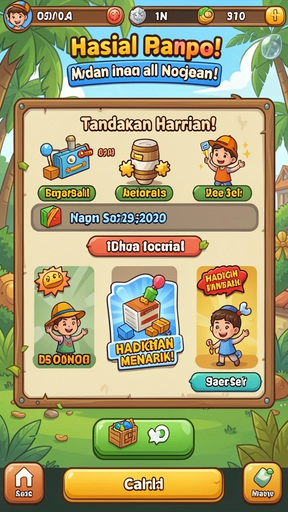 Fitur multiplayer yang memungkinkan bermain bersama teman.