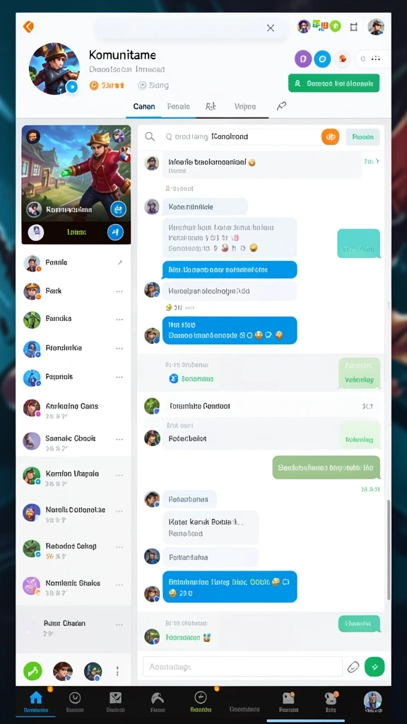 Tampilan antarmuka yang ramah pengguna dan menarik.