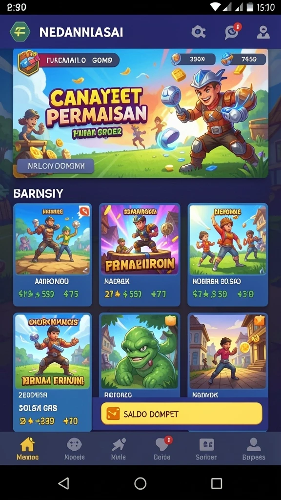 Tampilan antarmuka yang intuitif dan ramah pengguna.