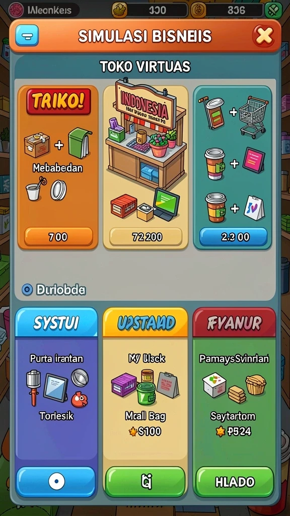Gameplay yang seru dengan tantangan yang mendebarkan.