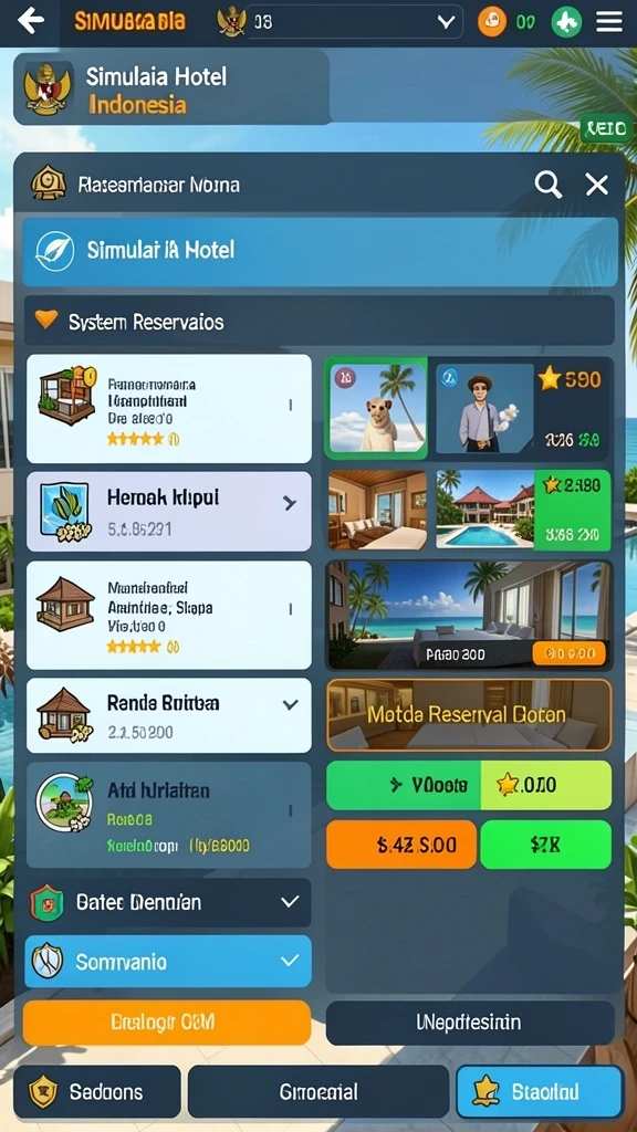 Screenshot aksi seru dari permainan.