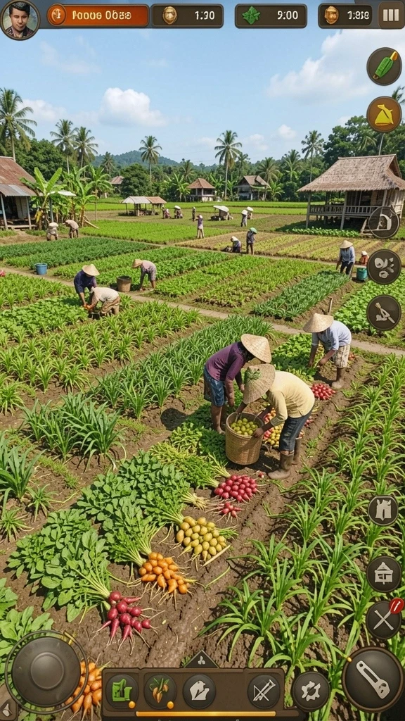 Karakter unik yang membuat permainan semakin menarik.