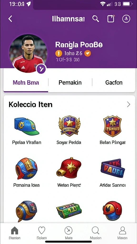 Tampilan antarmuka yang intuitif dan menarik.