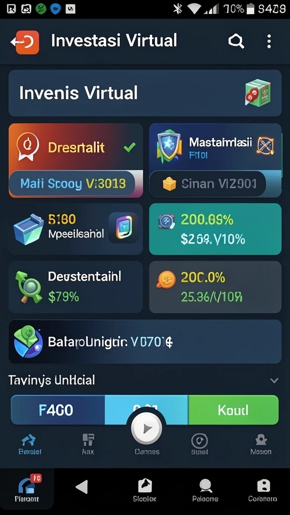 Beragam permainan slot dengan tema menarik.