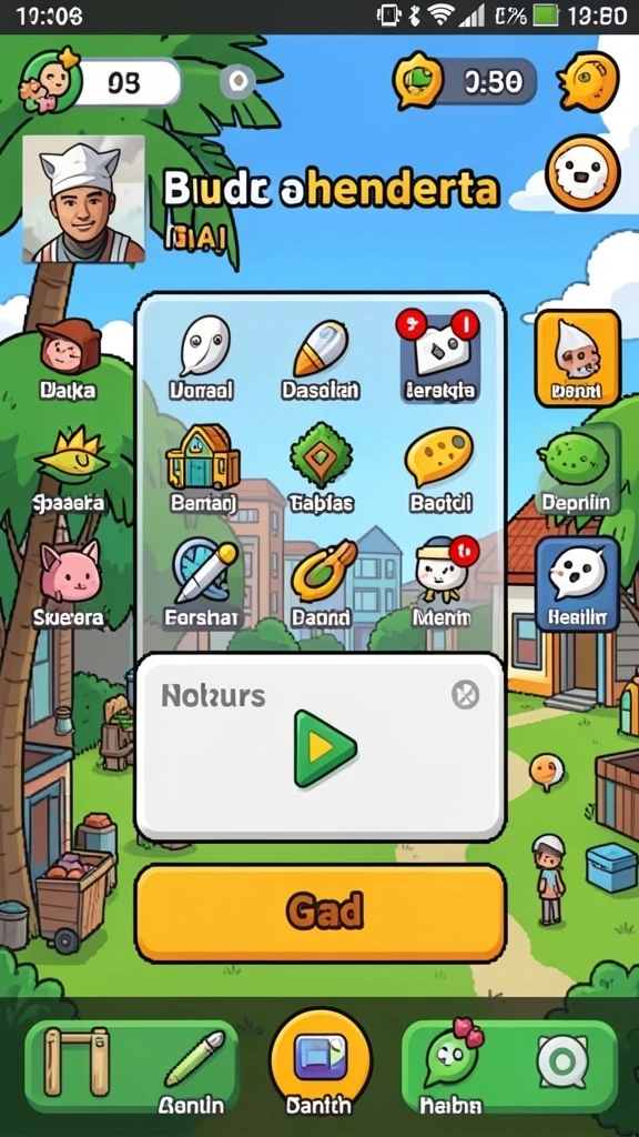Fitur multiplayer yang memungkinkan bermain dengan teman.
