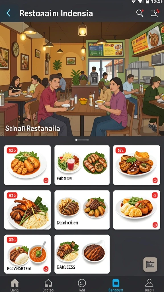 Tampilan antarmuka yang menarik dan ramah pengguna.