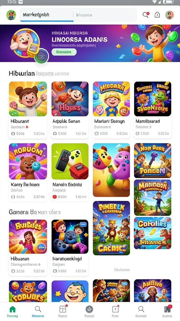Mode permainan yang beragam untuk semua level.