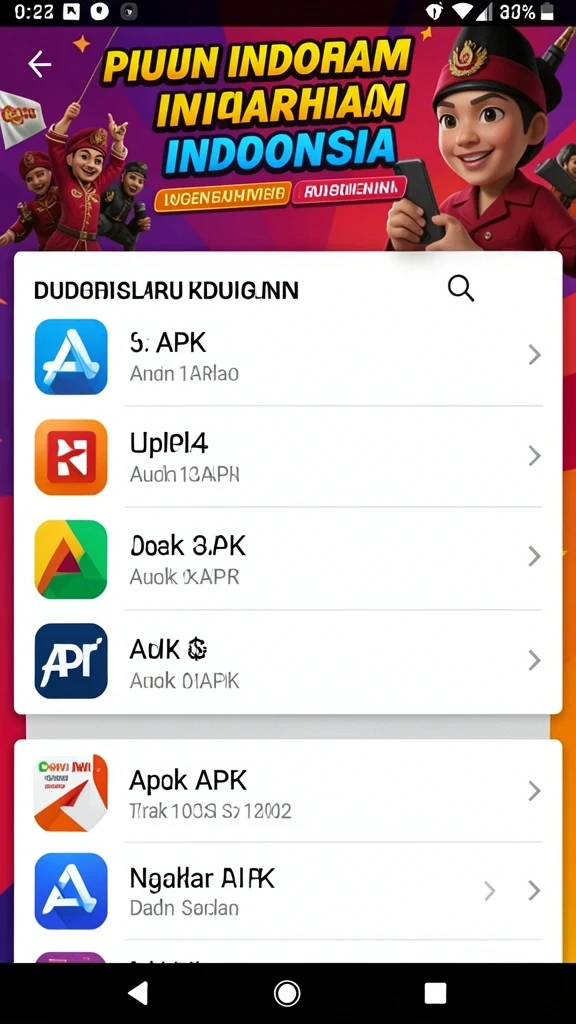 Tampilan antarmuka yang menarik dan intuitif.