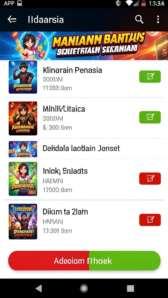 Fitur hadiah yang menggiurkan untuk pemain.