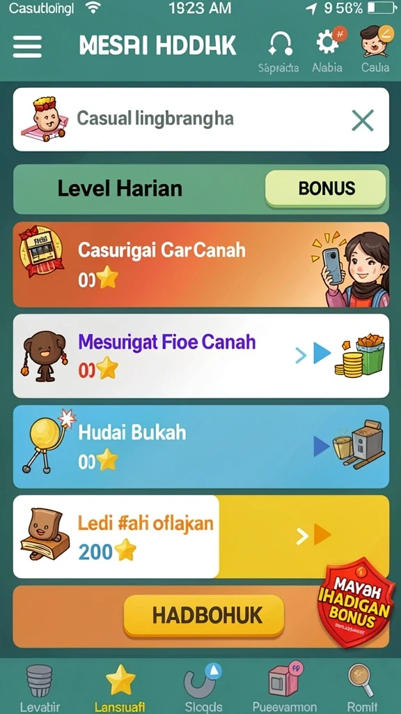 Tampilan antarmuka PLUTO88 yang modern dan menarik.