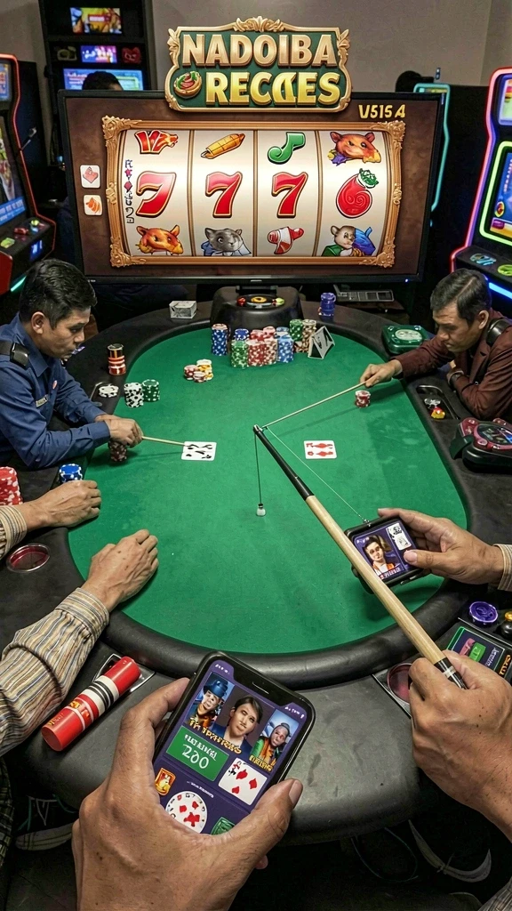 Beragam permainan yang seru untuk semua kalangan.