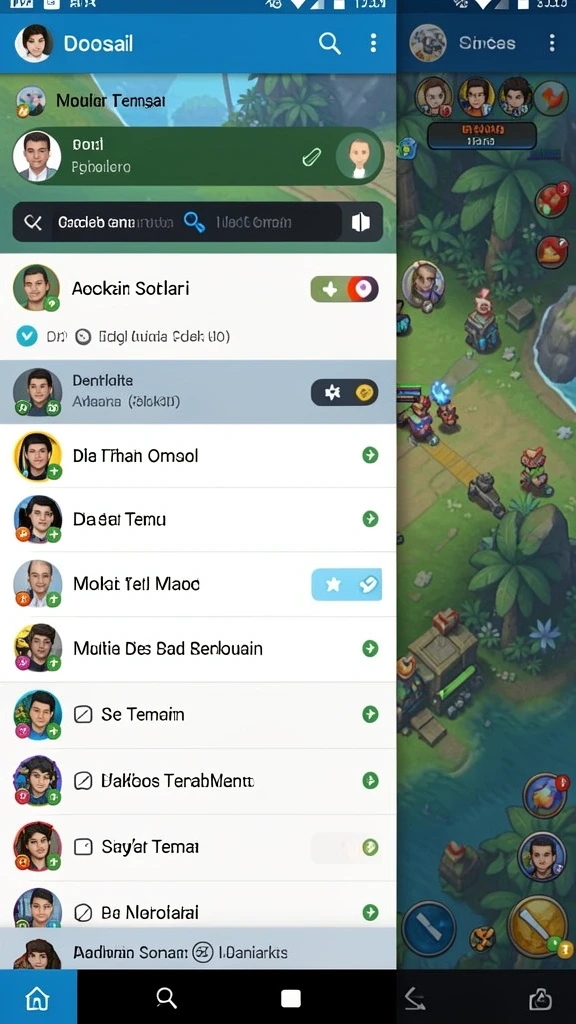 Tampilan awal aplikasi REJEKIHUB yang menarik.
