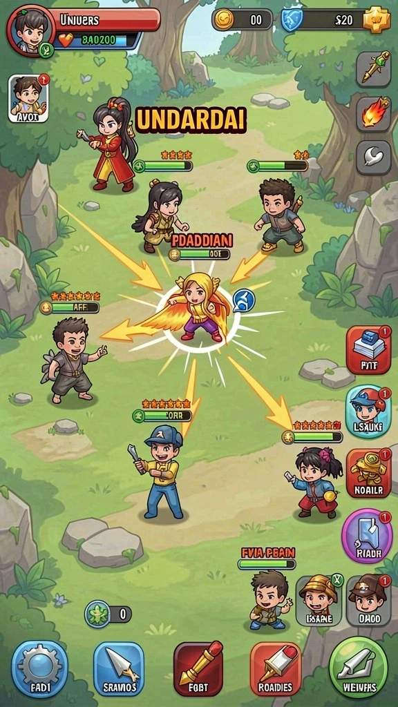 Bergabunglah dengan teman untuk bermain mode multiplayer.