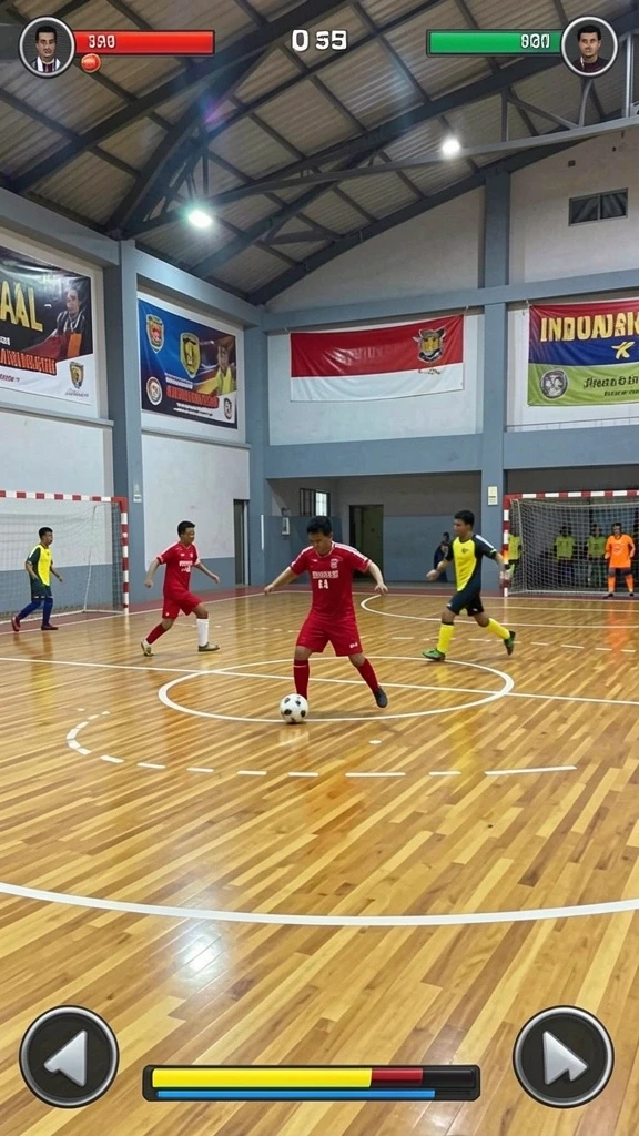 Antarmuka yang responsif dan interaktif.
