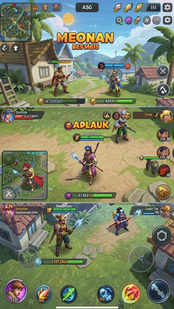 Beragam tema permainan slot yang bisa dipilih.
