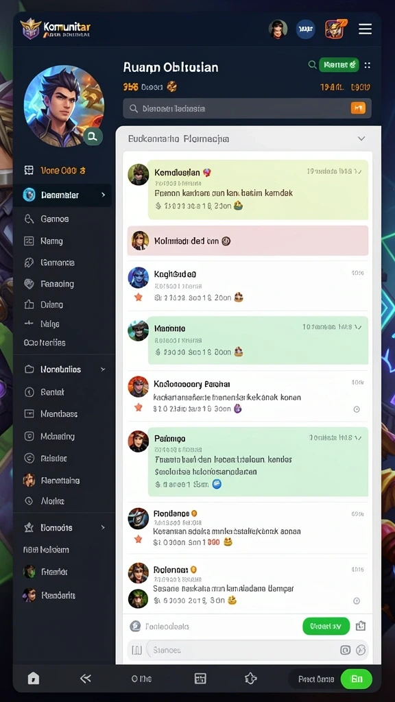 Keseruan interaksi di komunitas SXXPLAY.