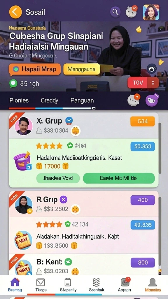 Mode multiplayer yang seru untuk bermain bersama teman.
