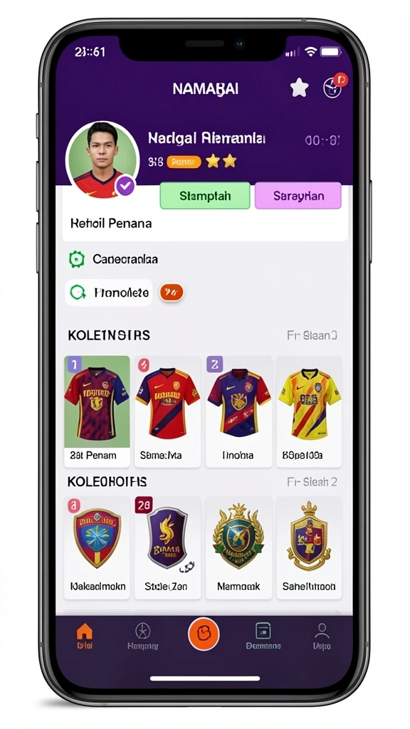 Kompetisi seru dengan teman dan pemain lain.