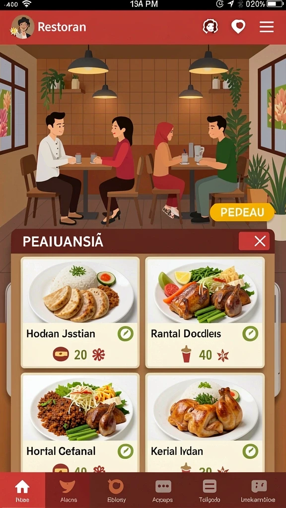 Bersaing dengan teman di mode multiplayer yang seru.