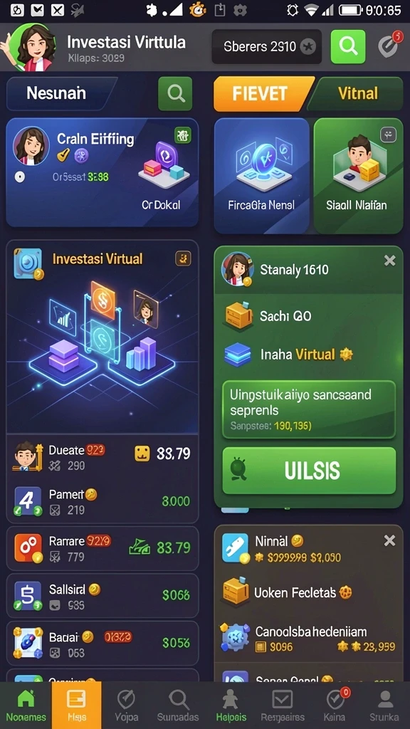 Berbagai mode permainan yang seru untuk dipilih.