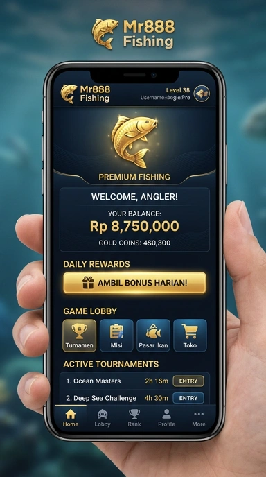 mr888 — layar beranda